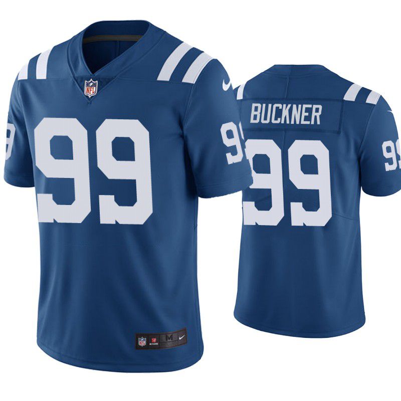 Men Indianapolis Colts 99 DeForest Buckner Nike Royal Limited NFL Jersey